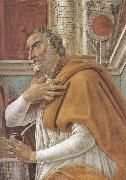Sandro Botticelli Details of  St Augustine in his Study (mk36) oil on canvas